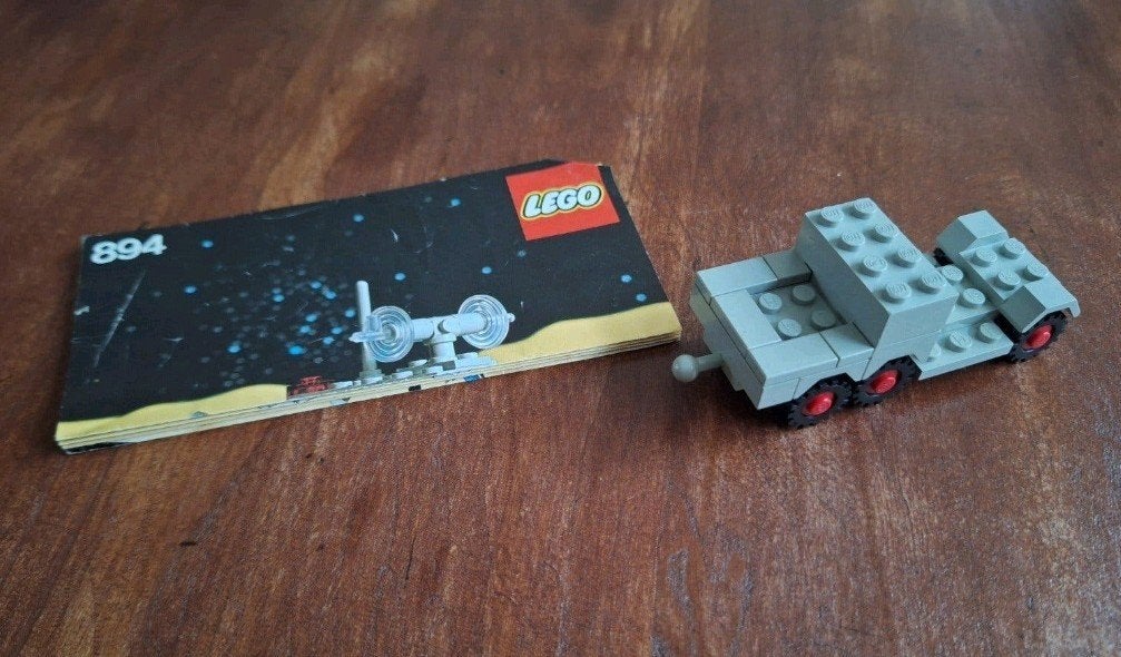 Lego 894, 1979, vintage, niet compleet, Ophalen of Verzenden, Gebruikt