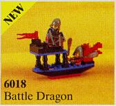 Lego Castle Black Knights 6018 Battle Dragon, Gebruikt, Lego, Ophalen of Verzenden, Compleet
