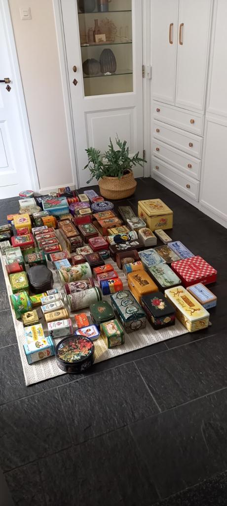Grote verzameling blikken., Verzamelen, Blikken, Ophalen of Verzenden, Gebruikt, Overige