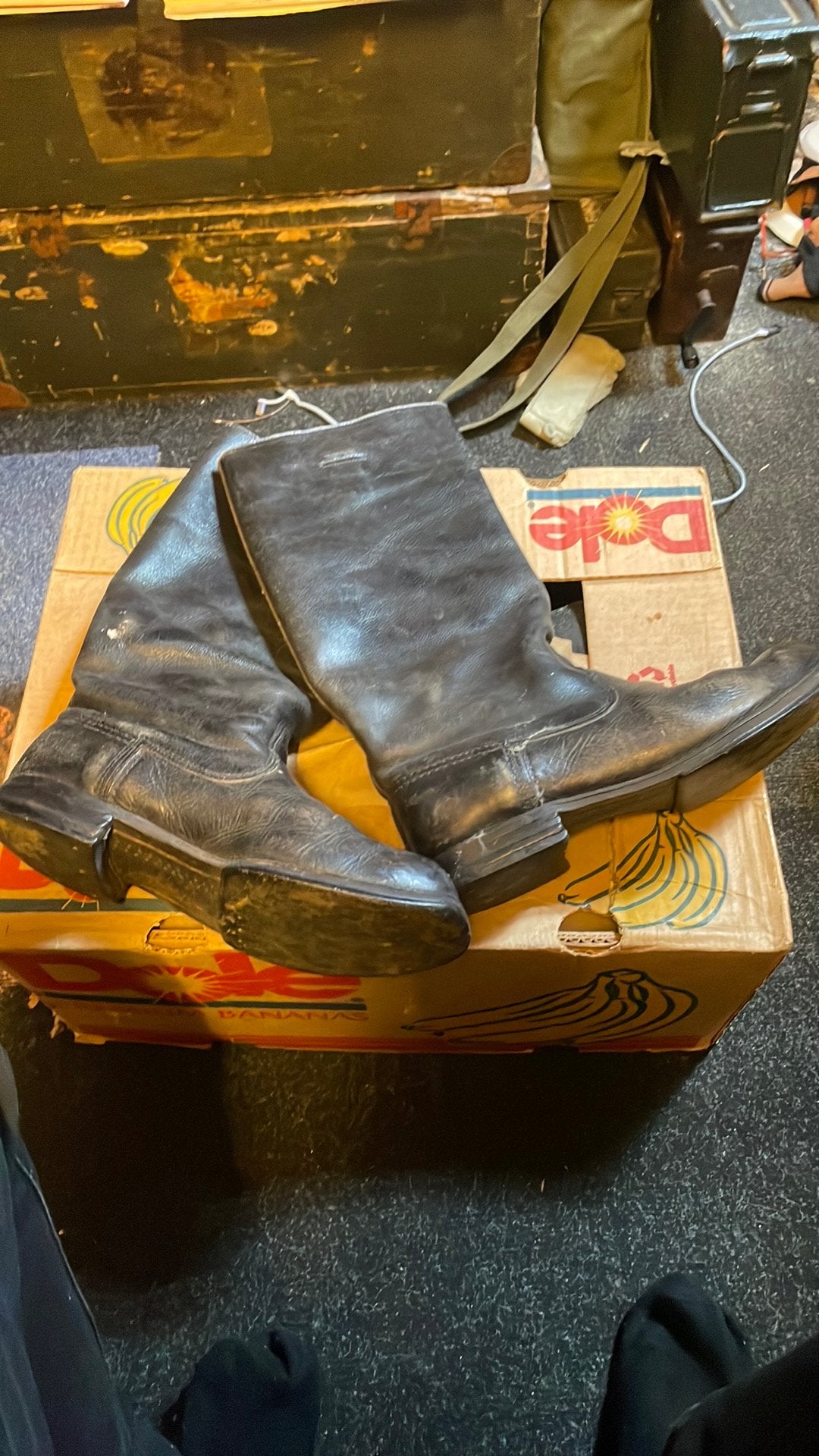 Duitse laarzen, Verzamelen, Militaria | Tweede Wereldoorlog, Ophalen of Verzenden, Landmacht, Duitsland, Kleding of Schoenen