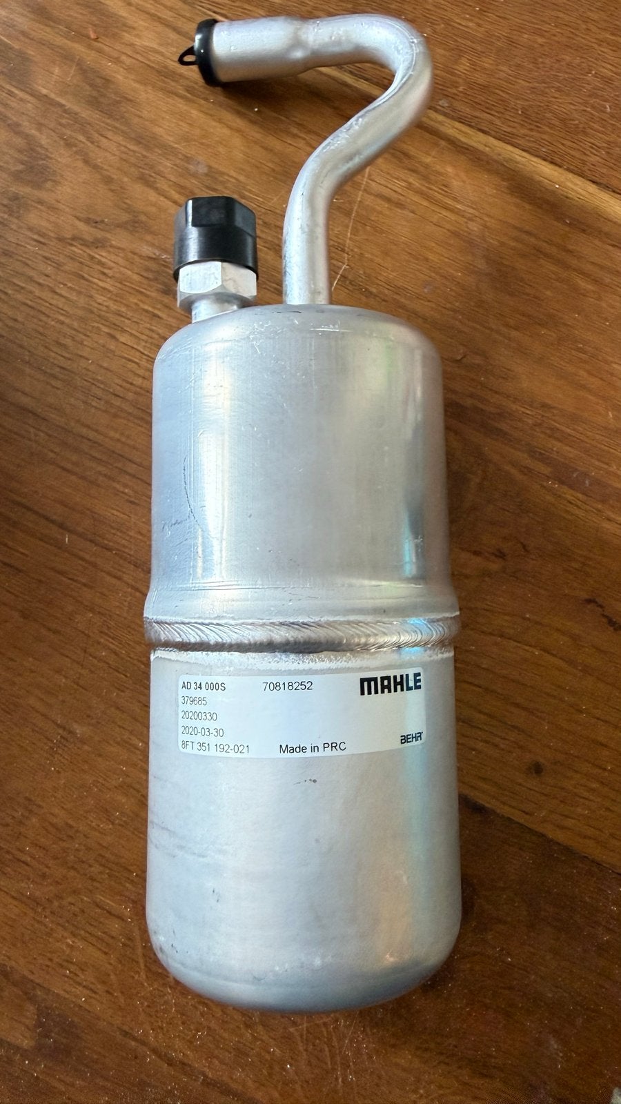 Nieuwe MAHLE airco droger voor Volvo 850 / S70 / V70, Ophalen of Verzenden, Nieuw, Volvo