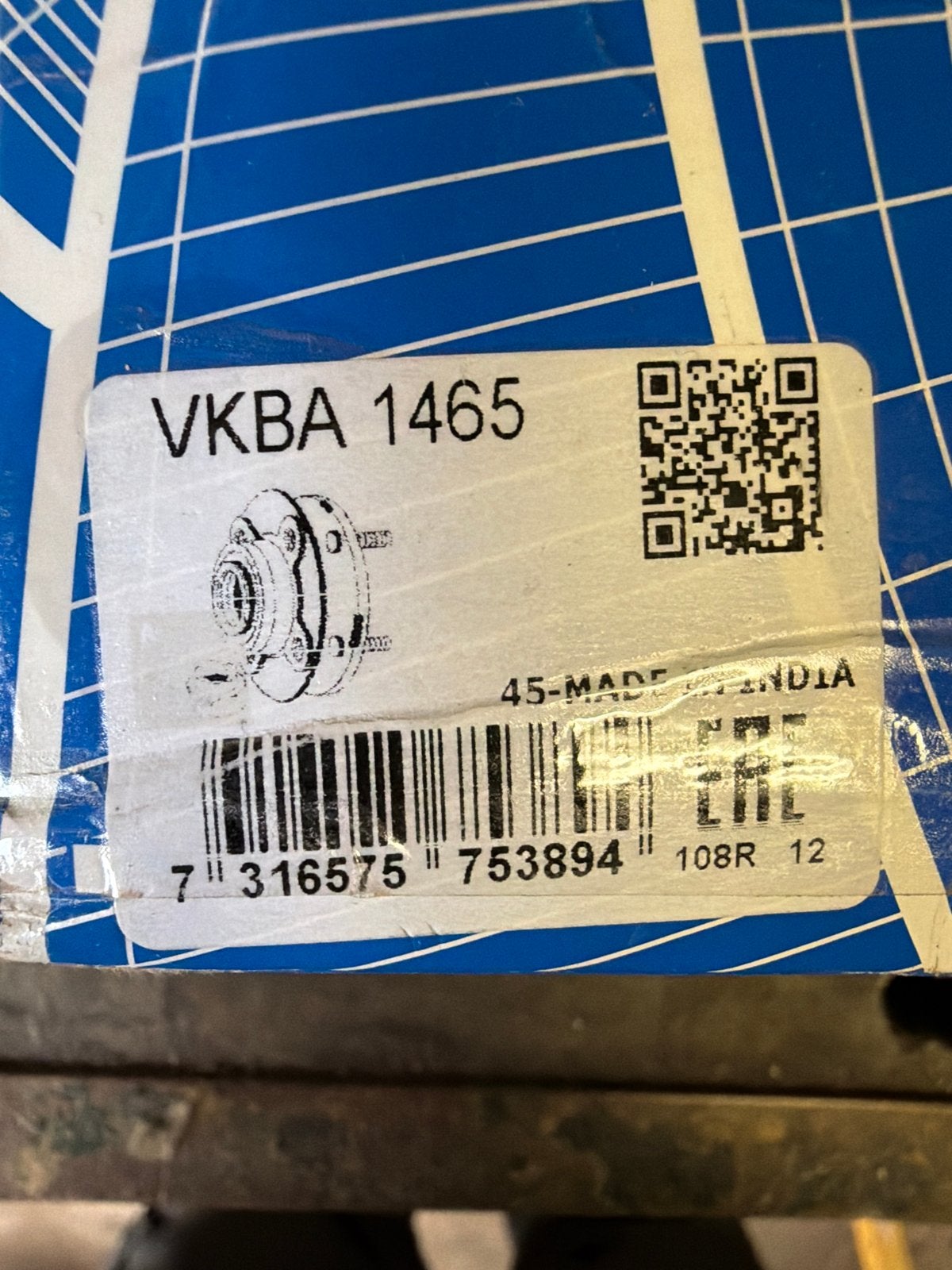 Wiellagerset van SKF, artikelnummer VKBA 1465., Auto-onderdelen, Ophalen of Verzenden, Nieuw, Ford
