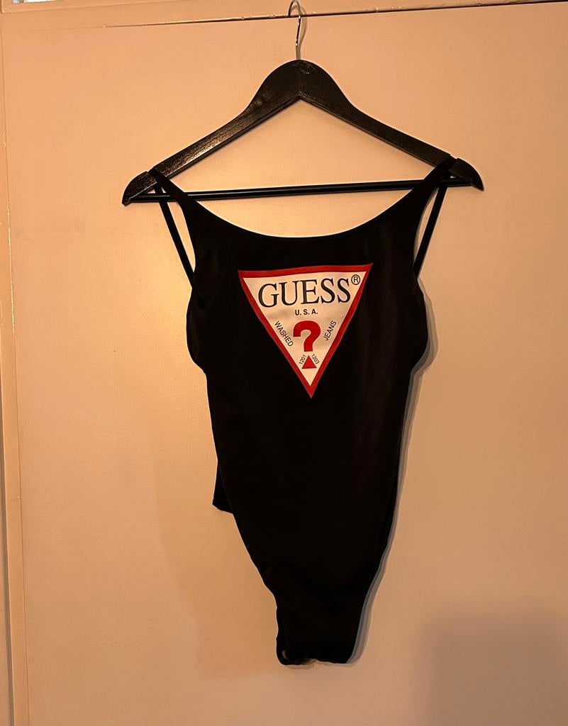 Guess badpak zwart, maat M, Ophalen of Verzenden, Nieuw, Zwart, Badpak