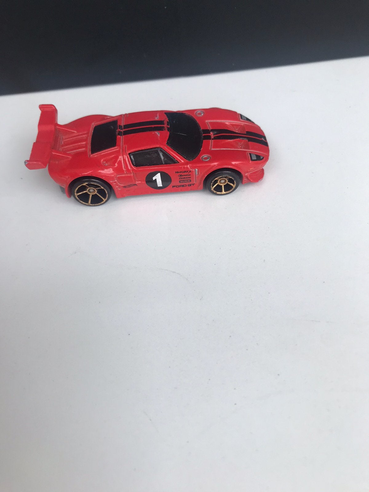 Hotwheels Ford GT, Ophalen of Verzenden, Zo goed als nieuw, Auto