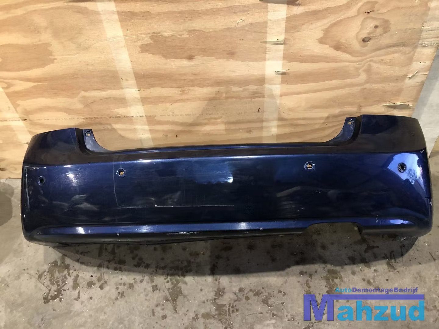 HONDA CIVIC 8 FD FA SEDAN blauw achterbumper 2005-2010, Gebruikt, Info@honda.co.jp, Ophalen of Verzenden, Bumper