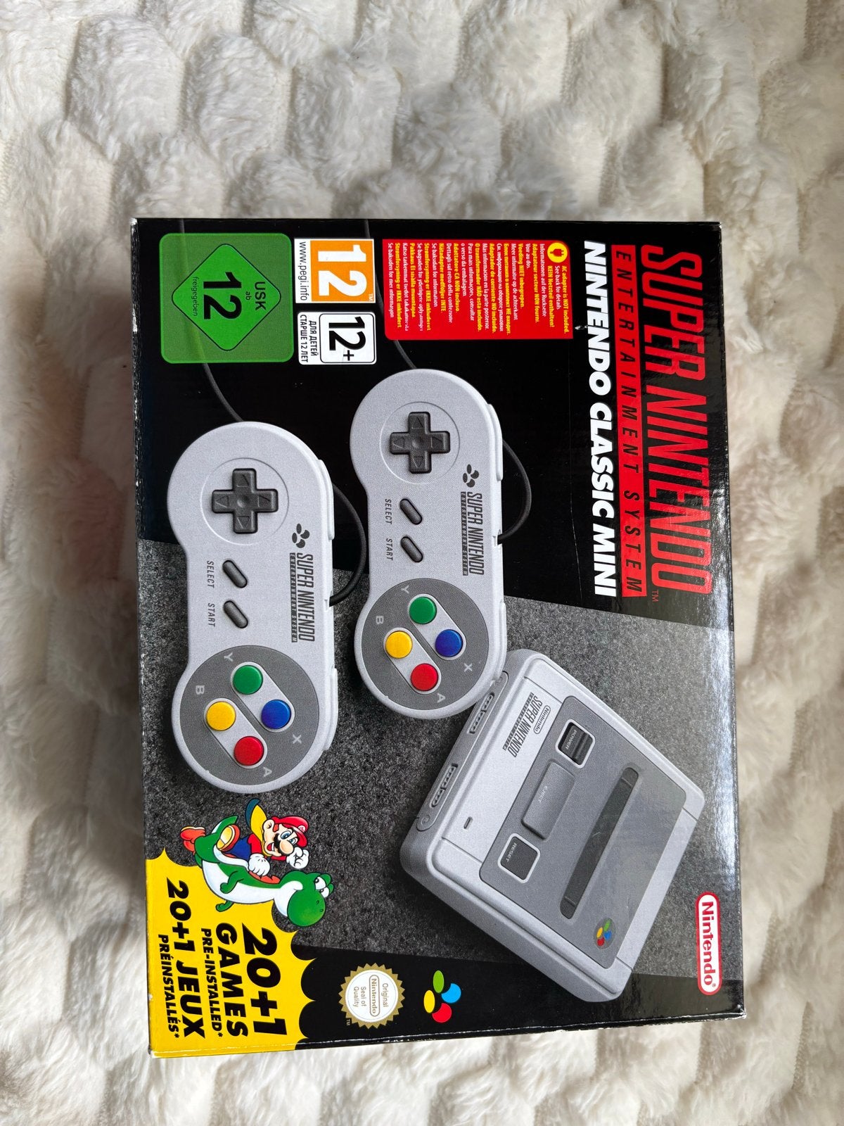 Super Nintendo Classic Mini Console met 21 games, Ophalen of Verzenden, Zo goed als nieuw, Met 2 controllers, Met games