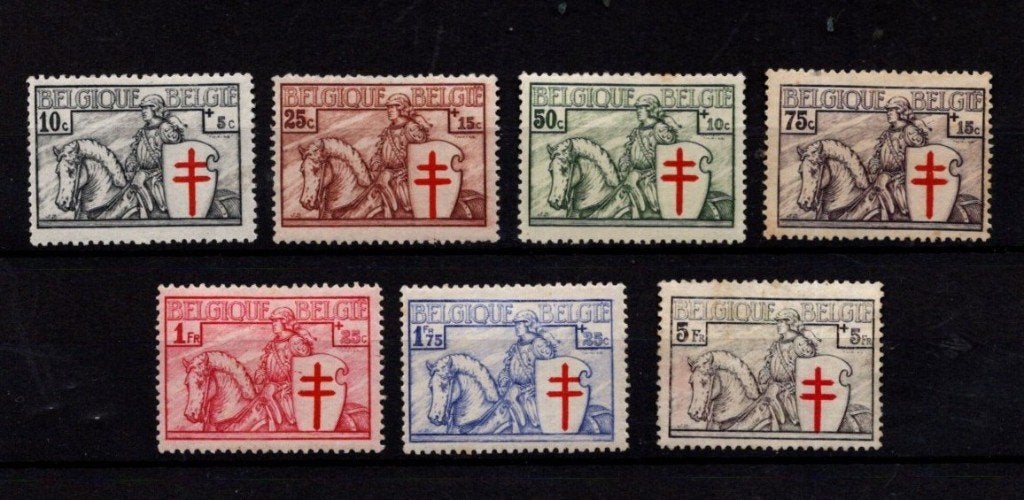 Belgie ongebruikt  394/00 - 1934  --  Q041, Verzenden, Postfris, Spoor van plakker