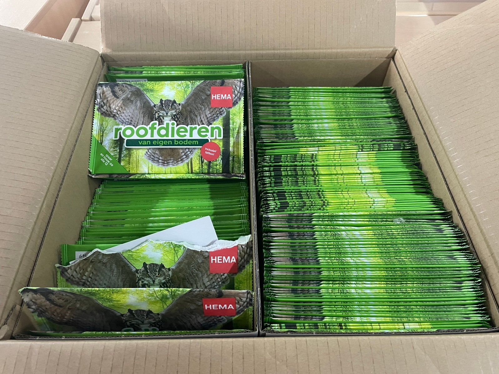 Partij roofdieren hema bouwpakketjes, Ophalen, Nieuw