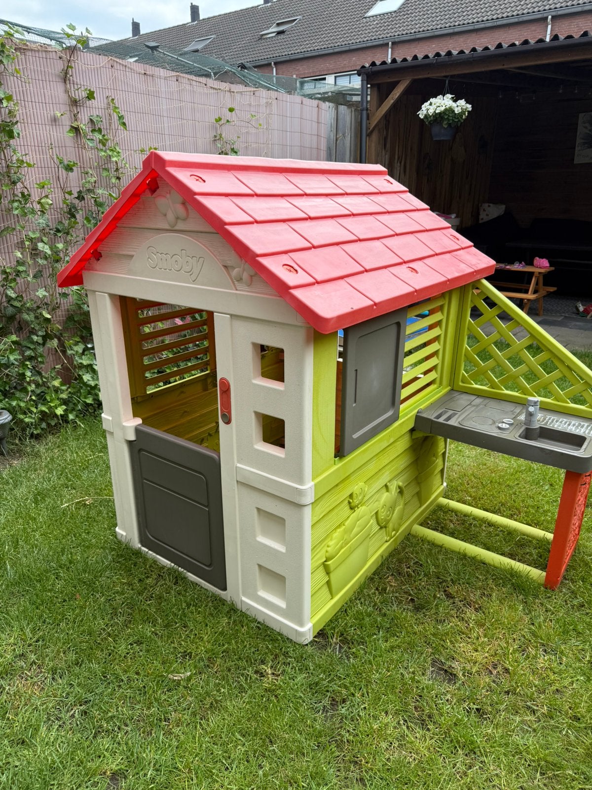 Smoby speelhuis, Ophalen, Zo goed als nieuw, Kunststof