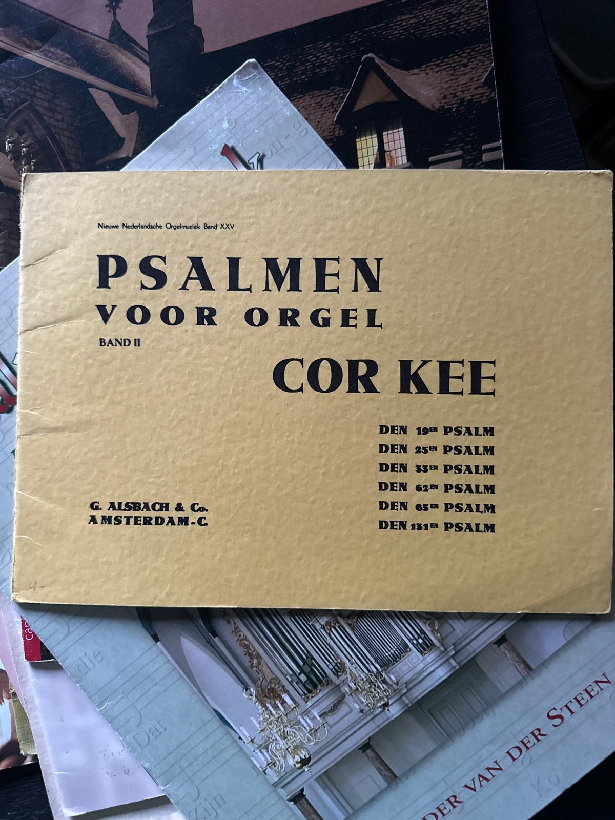 Psalmen voor Orgel - Cor Kee (Band II), Orgel, Gebruikt, Klassiek, Ophalen of Verzenden