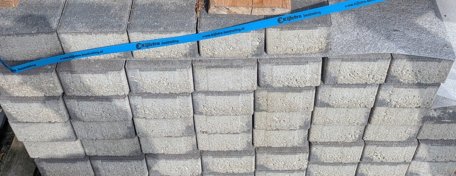 Partij Kijlstra Patio Longstone 7 cm (Ocean) – ca. 574 stuks, Ophalen, ., Klinkers, Nieuw