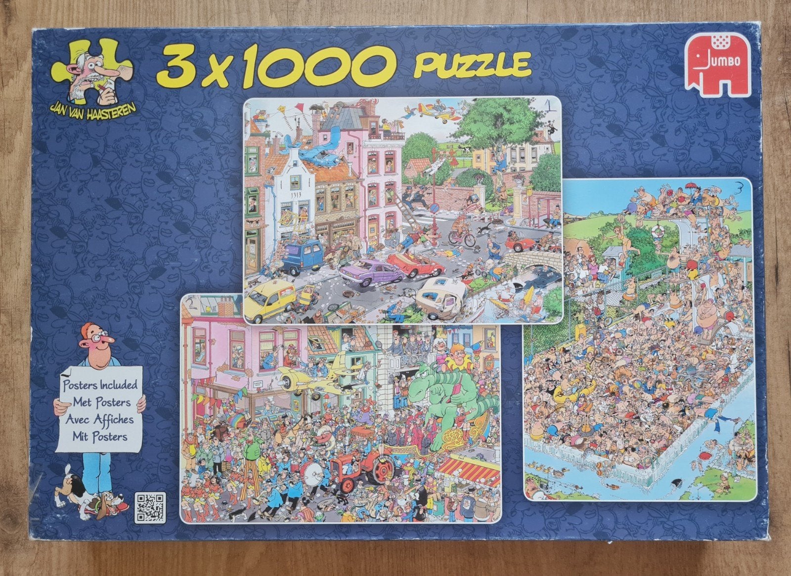 Jan van Haasteren puzzels, Ophalen of Verzenden, 500 t/m 1500 stukjes, Zo goed als nieuw