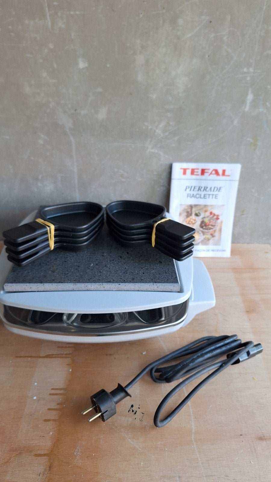 Tefal gourmet/steengril, Ophalen, Gebruikt, 8 personen of meer
