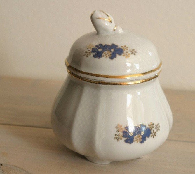 Mooie suikerpot - Erika königliches Bavarian Porzellan  - ha, Huis en Inrichting, Overige typen, Vintage, Ophalen of Verzenden