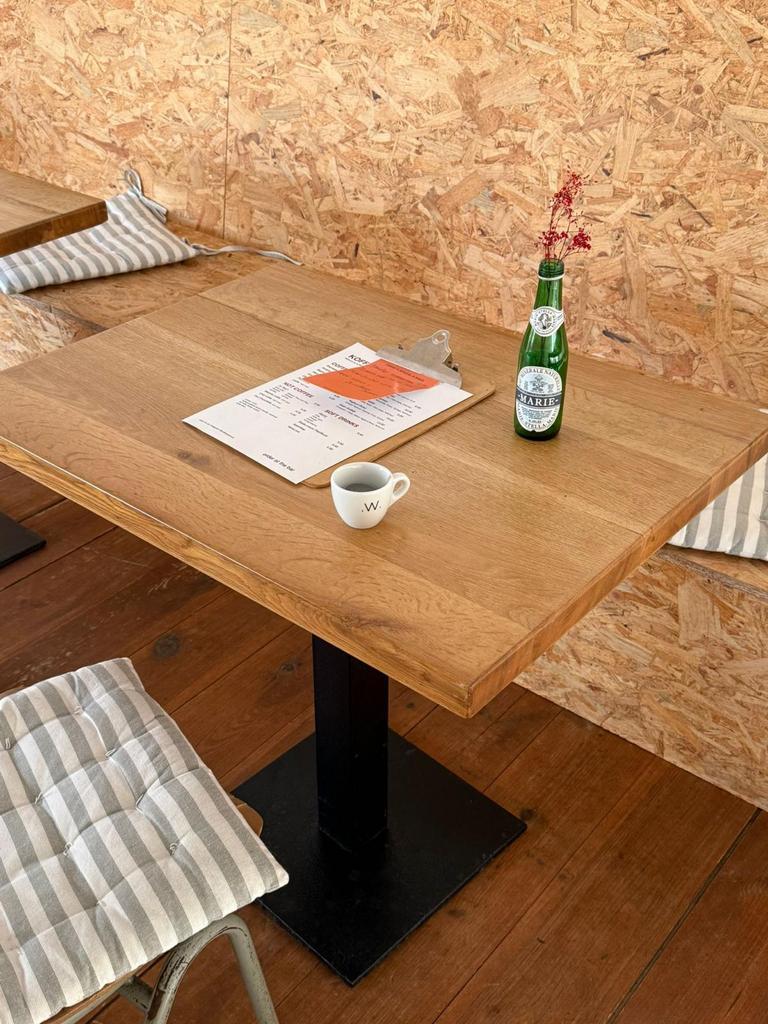 Horeca tafels 6x, Ophalen, Zo goed als nieuw, Rechthoekig, 50 tot 100 cm