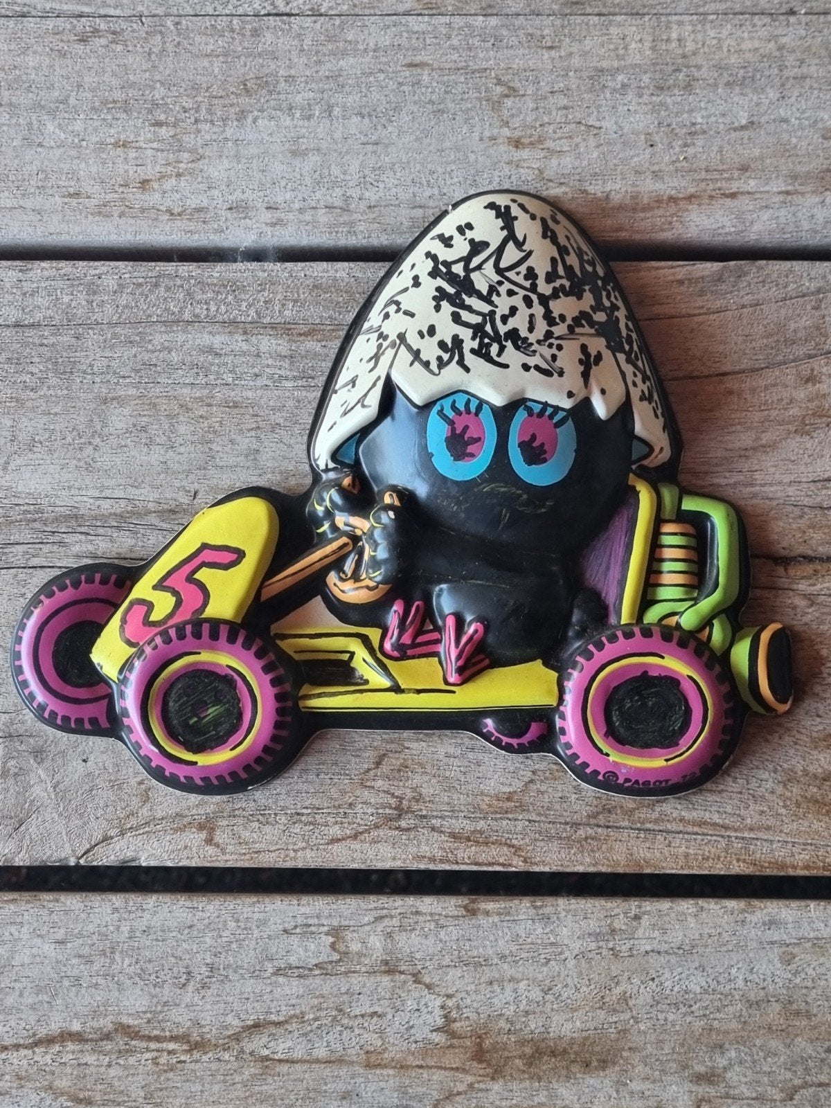 Calimero in Auto Muurdecoratie, Ophalen of Verzenden, Gebruikt