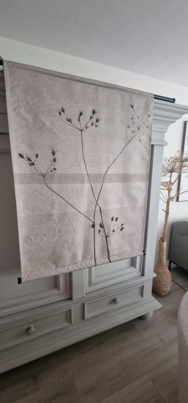 groot wandkleed met afbeelding berenklauw, 115 cm, Boho, 90 cm, Textiel