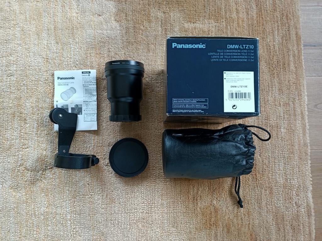 DMW-LTZ10E. Teleconverter Panasonic, Ophalen of Verzenden, Zo goed als nieuw, Telelens