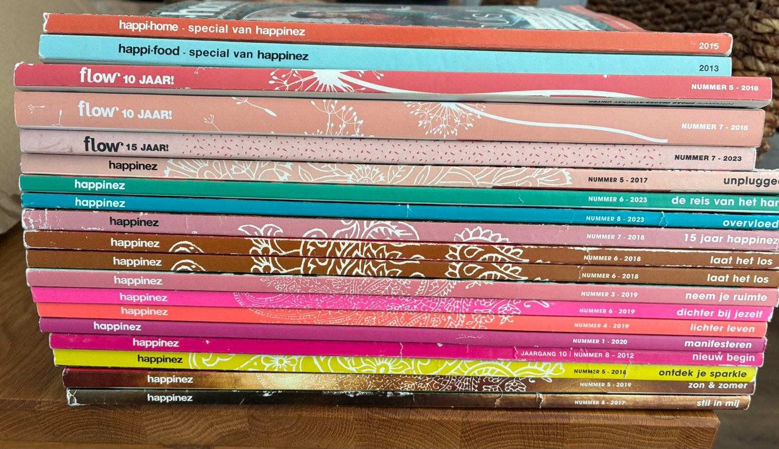 Gratis: Happinez en Flow magazines, Ophalen