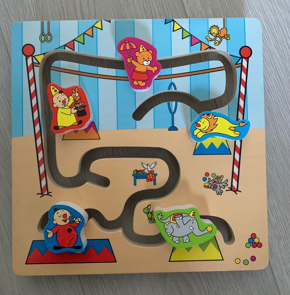 BUMBA Houten Puzzels & Piano, SUPER CADEAUTIP!, Kinderen en Baby's, Speelgoed | Houten speelgoed, Verzenden, Zo goed als nieuw