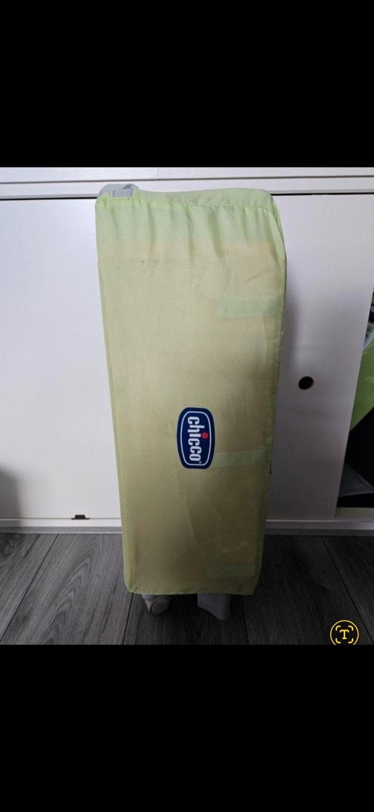 Chicco campingbedje inclusief matras, Ophalen, Zo goed als nieuw, Rechthoekig