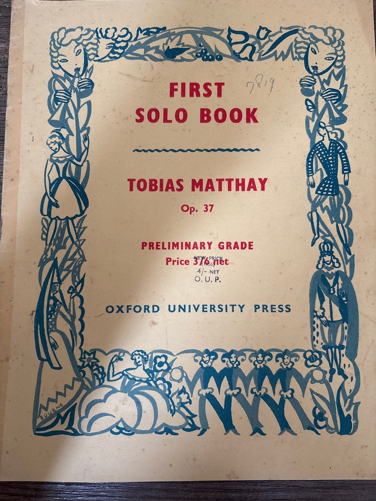 First Solo Book - Tobias Matthay Op. 37 - Piano, Gebruikt, Klassiek, Les of Cursus, Ophalen of Verzenden