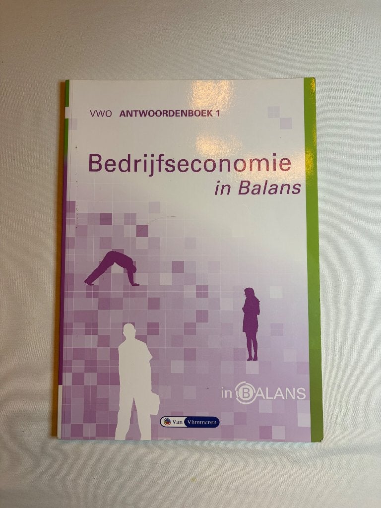 Bedrijfseconomie antwoordenboek, Boeken, Schoolboeken, Ophalen of Verzenden, Zo goed als nieuw, VWO, Bedrijfseconomie of M&O