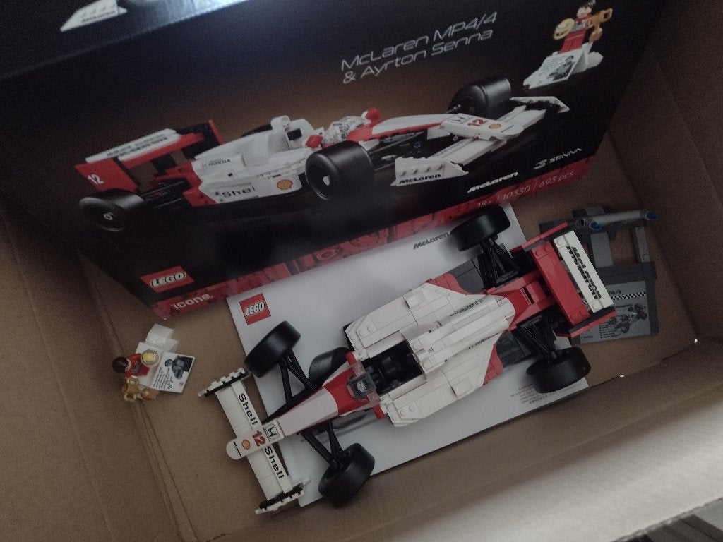 Lego Icons McLaren MP4/4 Ayrton Senna, Ophalen, Zo goed als nieuw, Auto