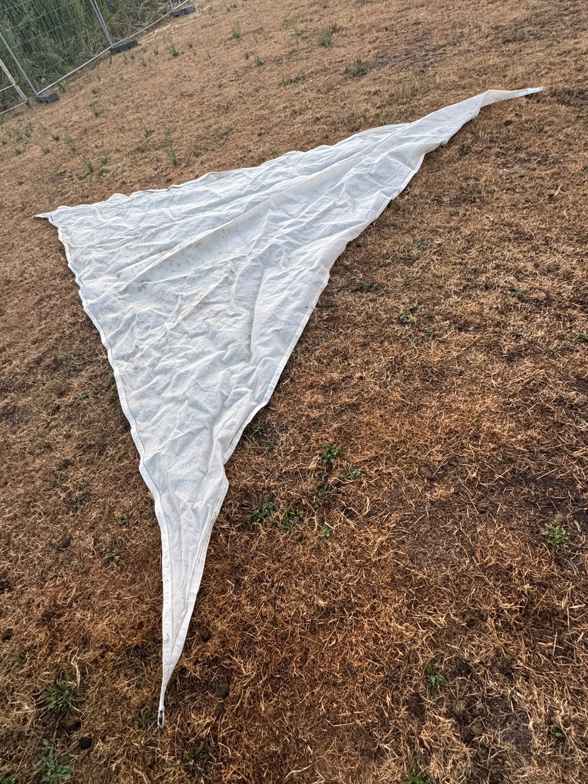 Groot schaduwdoek, Ophalen, Zo goed als nieuw