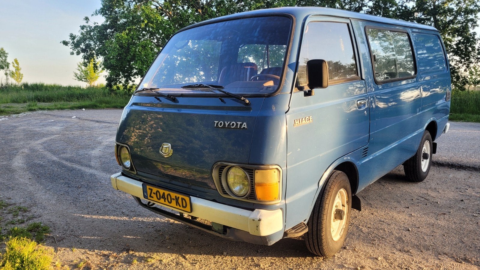 Toyota Hiace diesel uit 1982, belasting en milieuzone vrij