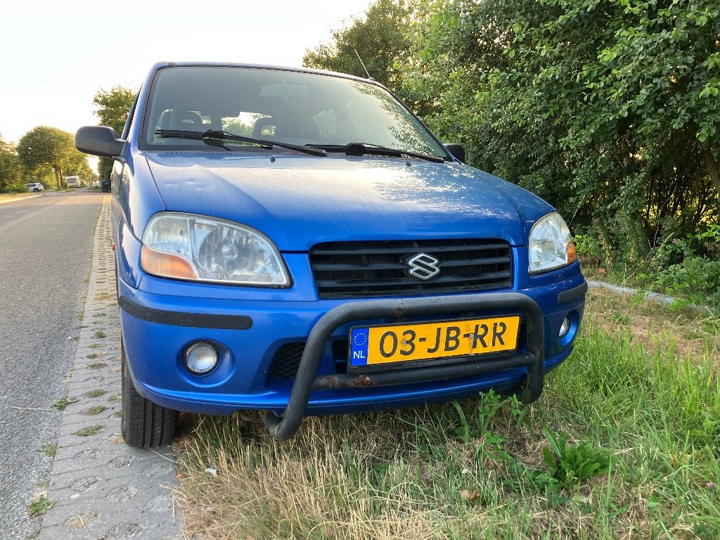 Suzuki Ignis 1.3 GL 2002 Blauw, Auto's, Voorwielaandrijving, 83 pk, Stof, 31 €/maand
