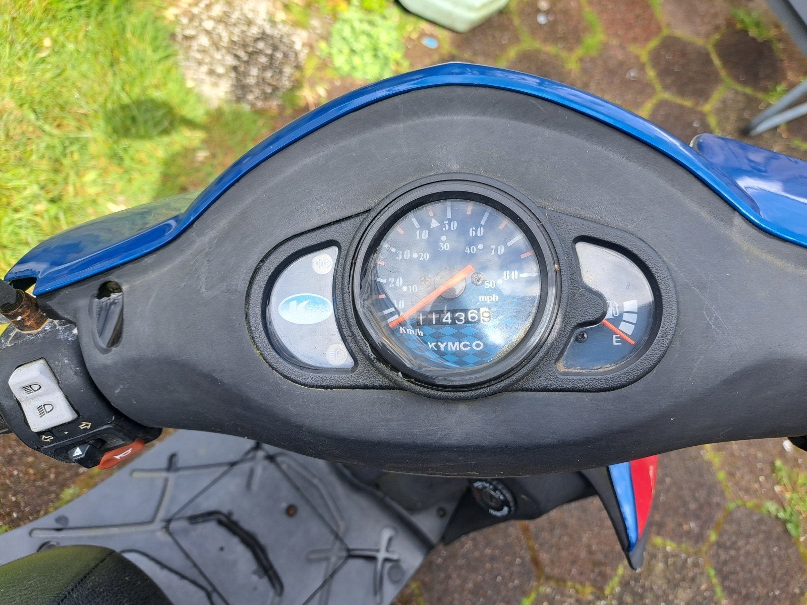 Kymco scooter - Opknapper met geel kenteken, Fietsen en Brommers, Ophalen, Gebruikt, Overige modellen, Maximaal 45 km/u