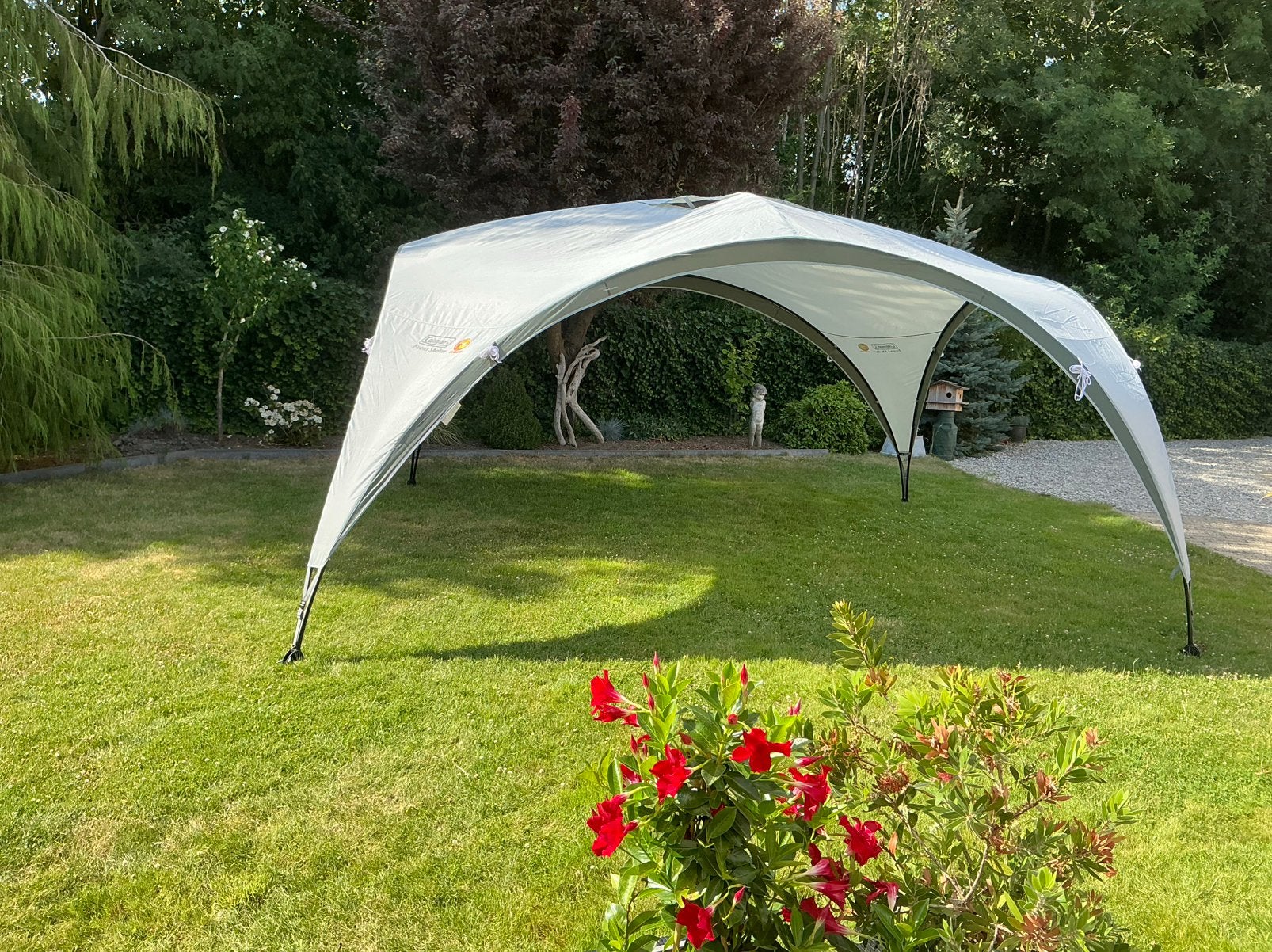 Te koop Coleman shelter 4 ,5m x 4,5m., Ophalen of Verzenden, Zo goed als nieuw, Minder dan 5 meter