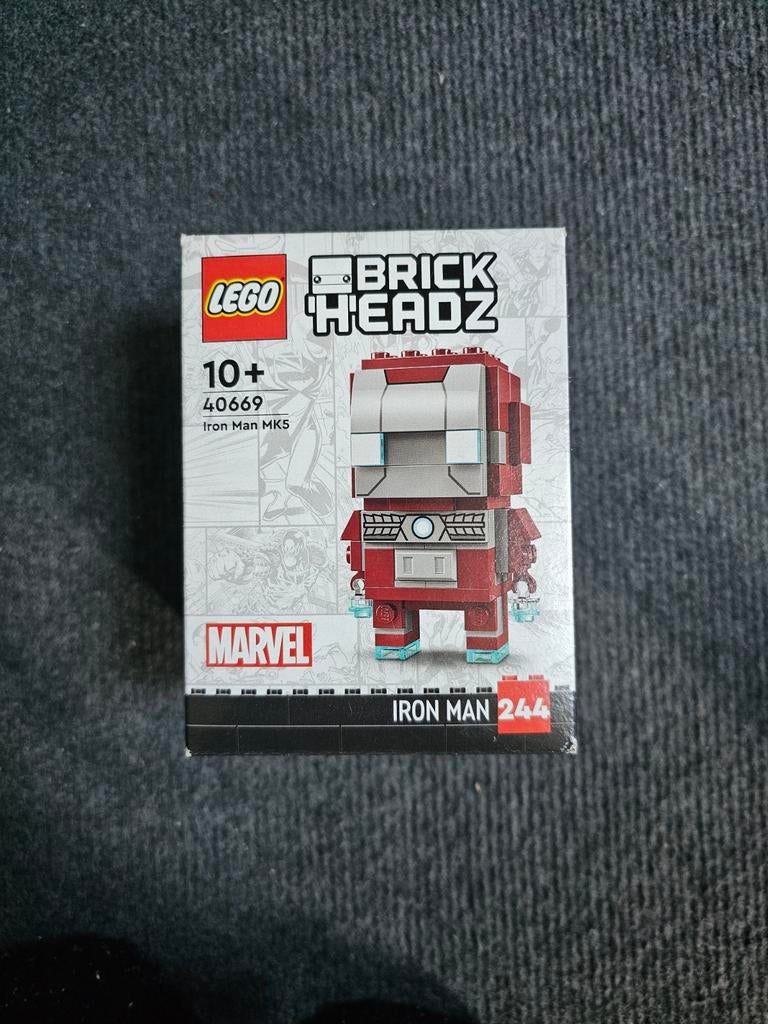 LEGO BrickHeadz Iron Man MK5 (40669) - Nieuw in doos, Kinderen en Baby's, Speelgoed | Duplo en Lego, Nieuw, Lego, Complete set