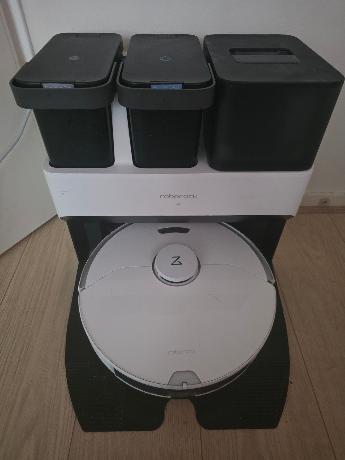 Roborock S7 Pro Ultra Robotstofzuiger met Ultra Dock, Ophalen of Verzenden, Zo goed als nieuw, Robotstofzuiger, Bedienbaar via app