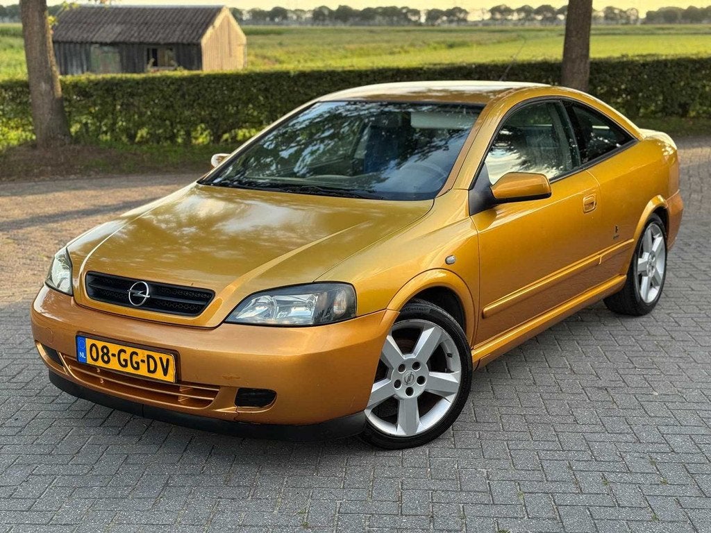 2000 Opel Astra Coupé 1.8-16V Personenauto, Auto's, 1160 kg, 4 cilinders, Cabriolet, 4 stoelen