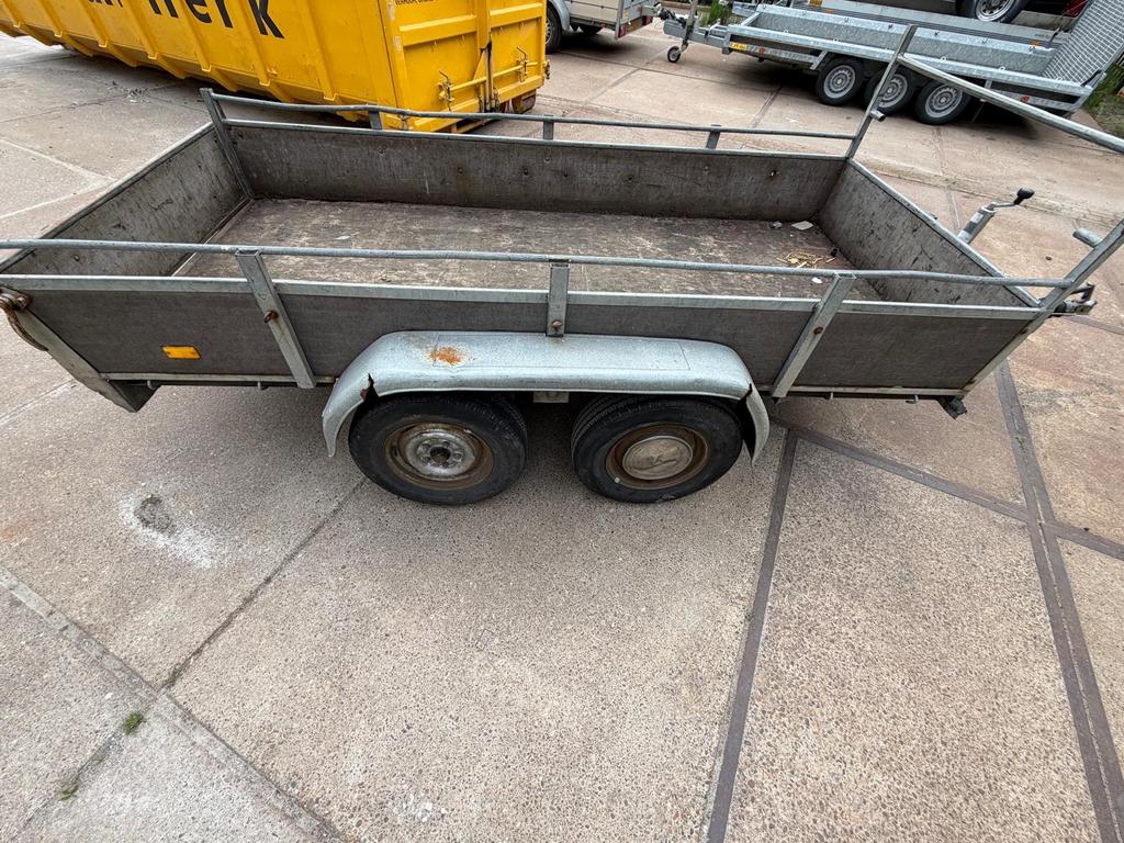 Hapert Aanhanger 3.00x1.30 - Technisch in orde, Auto diversen, Aanhangers en Bagagewagens, Ophalen of Verzenden, Zo goed als nieuw
