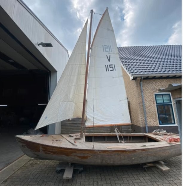 Zeilboot vrijheidsklasse- leuk zomerproject, Hobby en Vrije tijd, Ophalen, Gebruikt