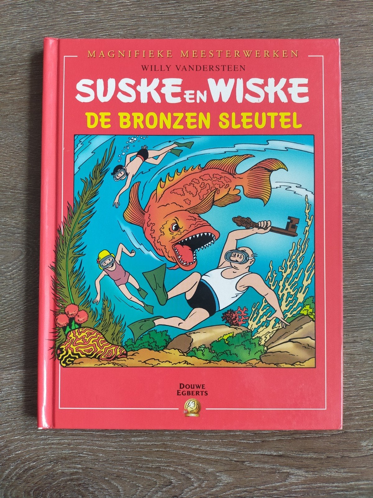 Suske en Wiske - De Bronzen Sleutel (Hardcover), Eén stripboek, Ophalen of Verzenden, Zo goed als nieuw