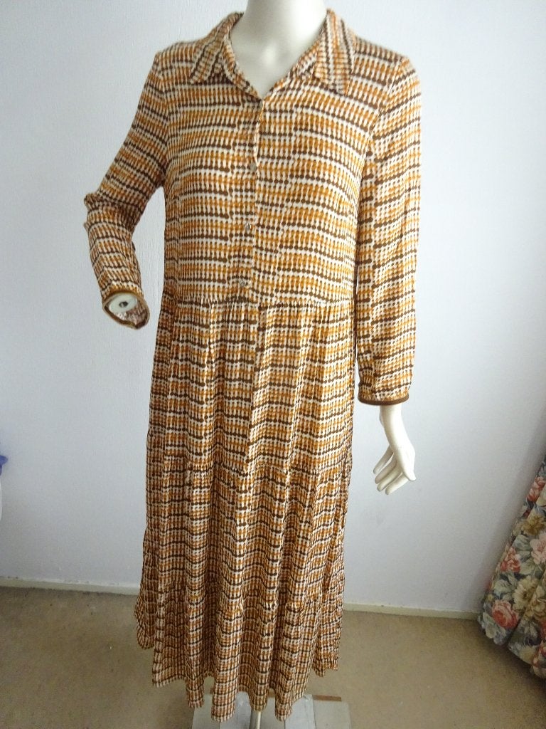 Xandres midi jurk mt 40, Kleding | Dames, Jurken, Maat 38/40 (M), Zo goed als nieuw, Xandres, Onder de knie