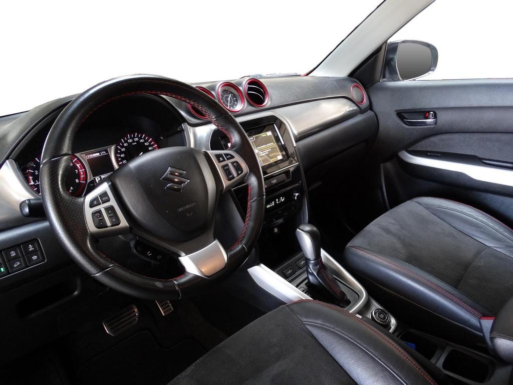Suzuki Vitara 1.4 S Allgrip 4x4 Carplay/Trekhaak/Camera, Automaat, Gebruikt, 4 cilinders, Leder en Stof
