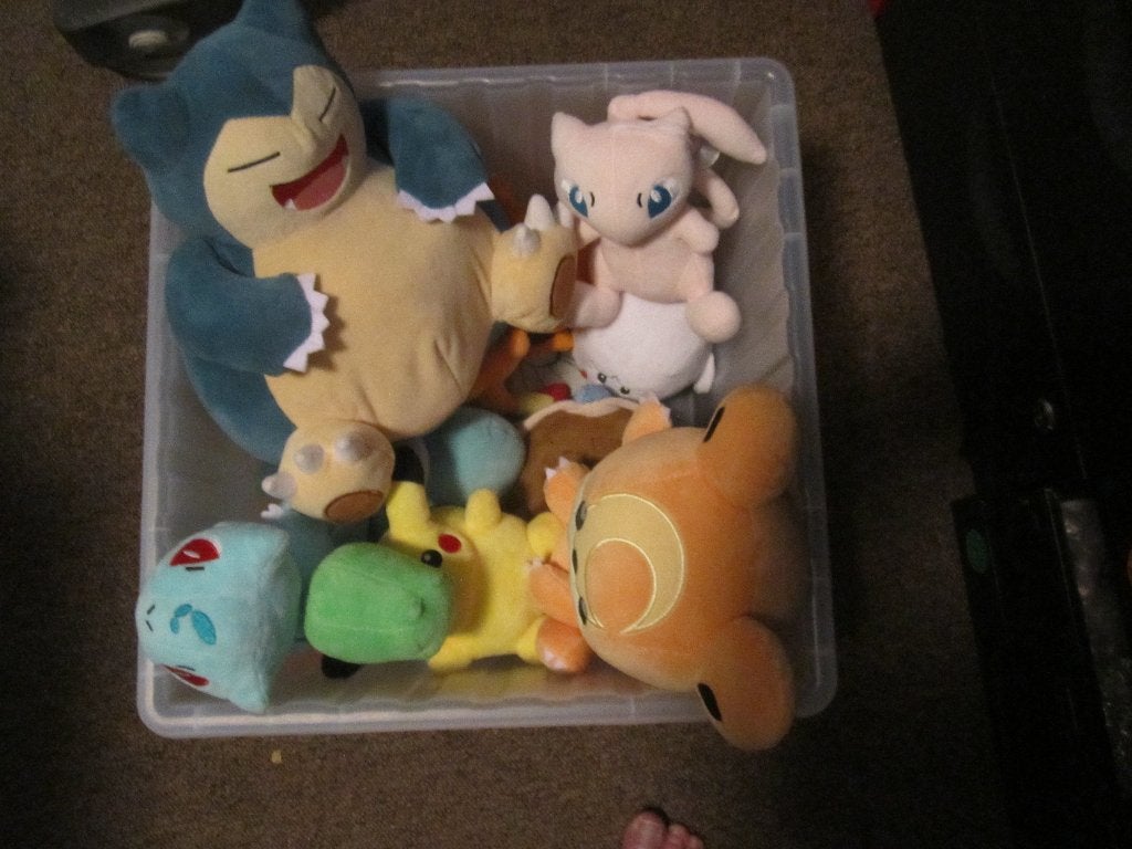 32.  Doos vol, Pokemonknuffels, Ophalen, Zo goed als nieuw