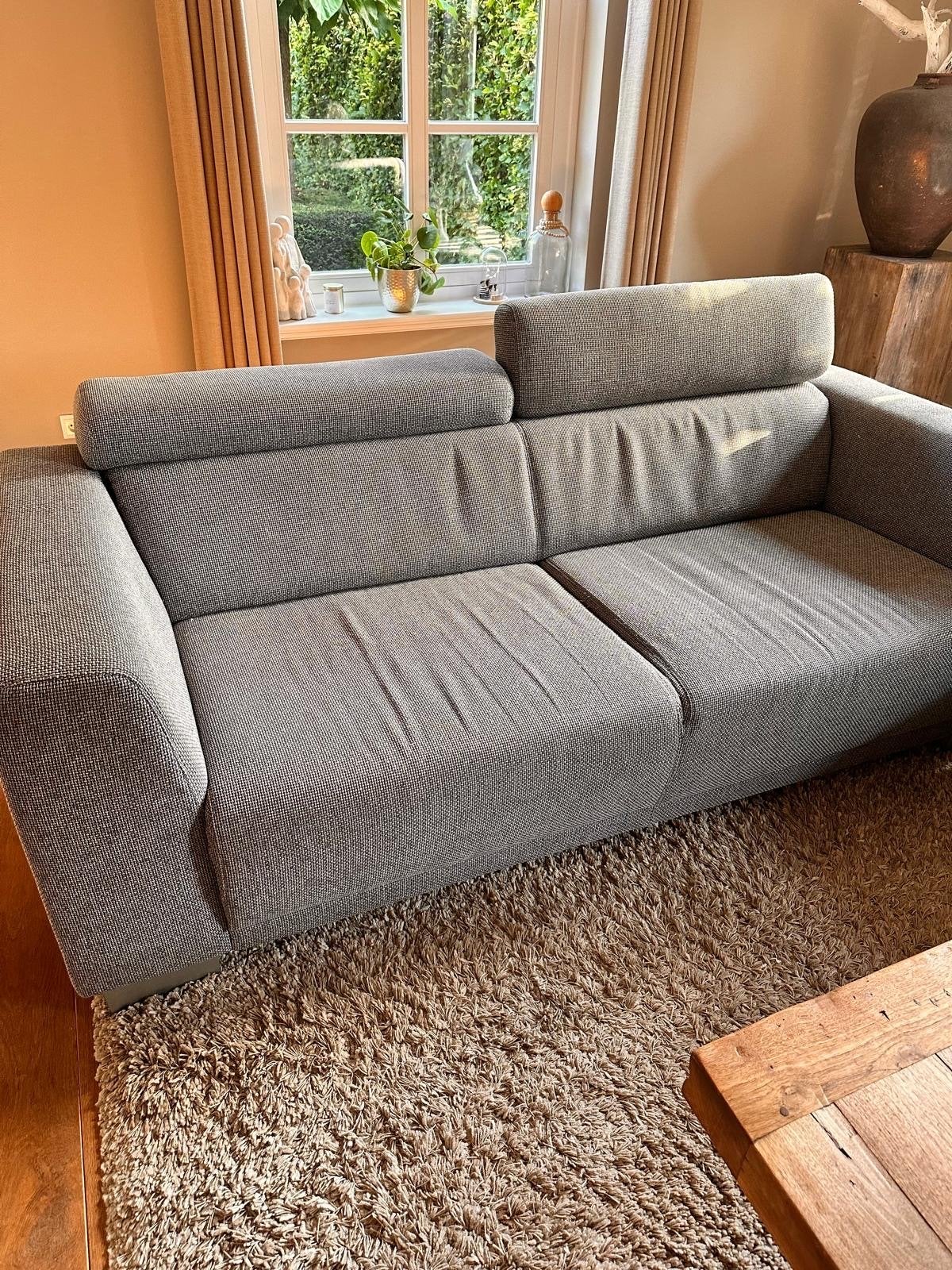 Gratis Montel tweezits bank - 210x90 cm, Ophalen, Gebruikt, Tweepersoons, 75 tot 100 cm