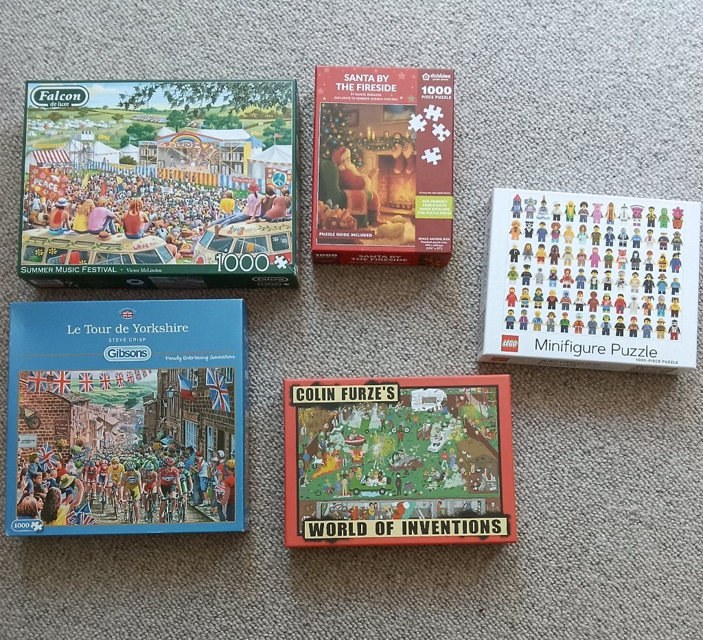 Puzzels, Hobby en Vrije tijd, Denksport en Puzzels, Ophalen, 500 t/m 1500 stukjes, Zo goed als nieuw