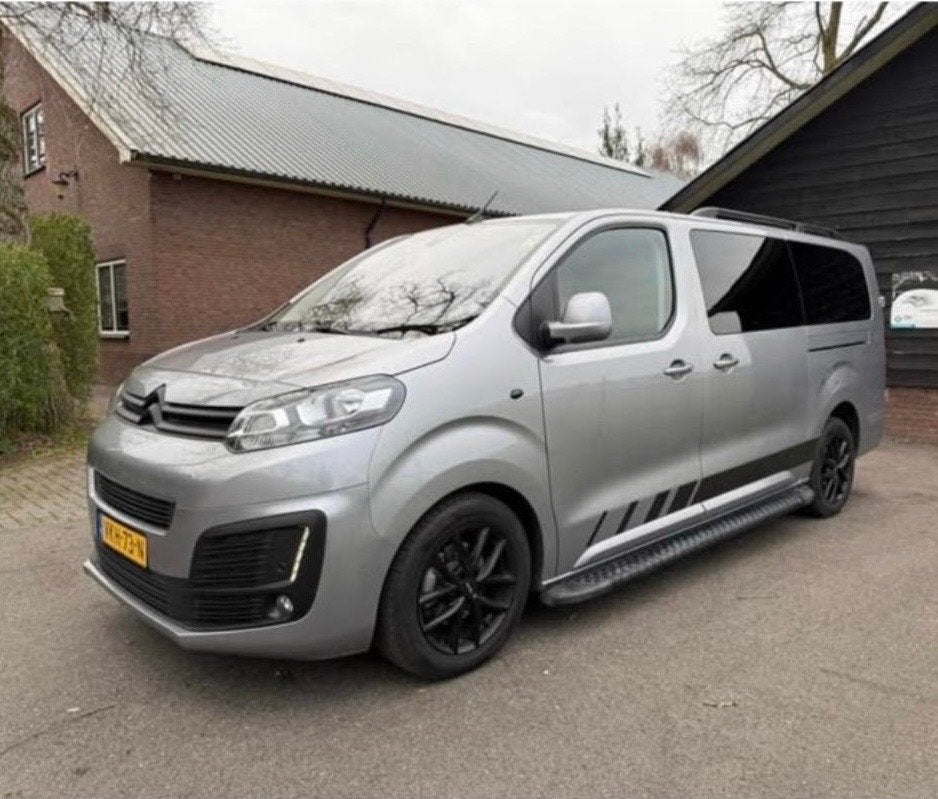Citroën Jumpy GB M 2.0 Bluehdi 120PK 2021. Aut. Cruise. 5prs, Auto's, Stof, 4 cilinders, Citroën, Lane Keeping Assist
