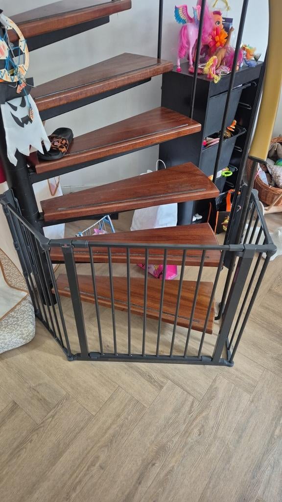 Traphekje voor wenteltrap - Veilig en flexibel, Gebruikt, Overige typen, Ophalen of Verzenden, 115 cm of meer