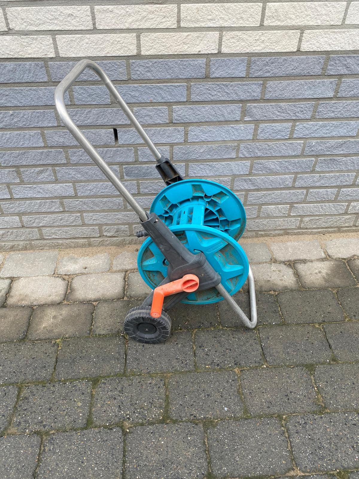 Haspel voor tuinslang, Tuin en Terras, Ophalen, Gebruikt, Tuinslanghaspel