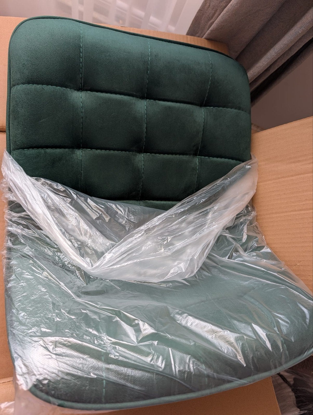 Nieuwe Verstelbare Barstoelen de- Fluweel & Metaal, Nieuw, Ophalen of Verzenden, 90 cm of meer, 2 krukken