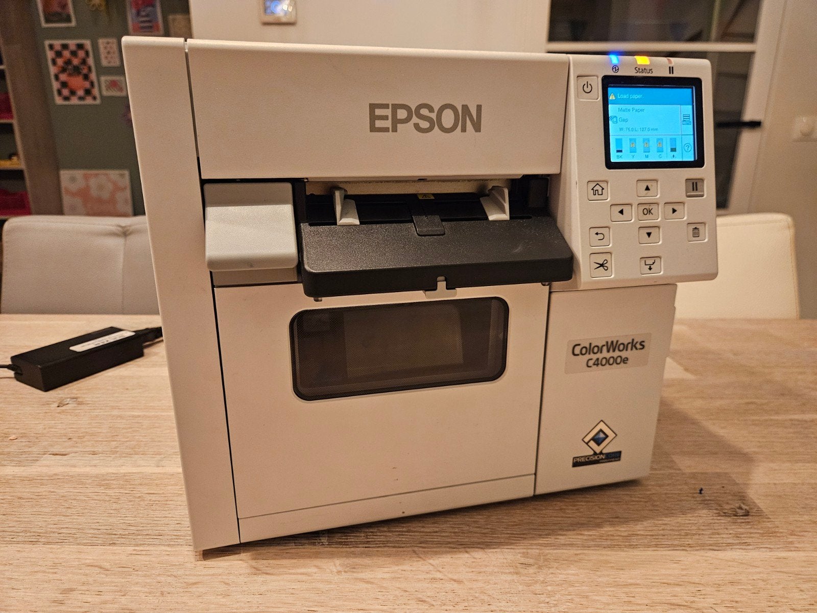 Epson CW-C4000e BK label / etikettenprinter, Computers en Software, Printers, Ophalen, Printer, Epson, Zo goed als nieuw