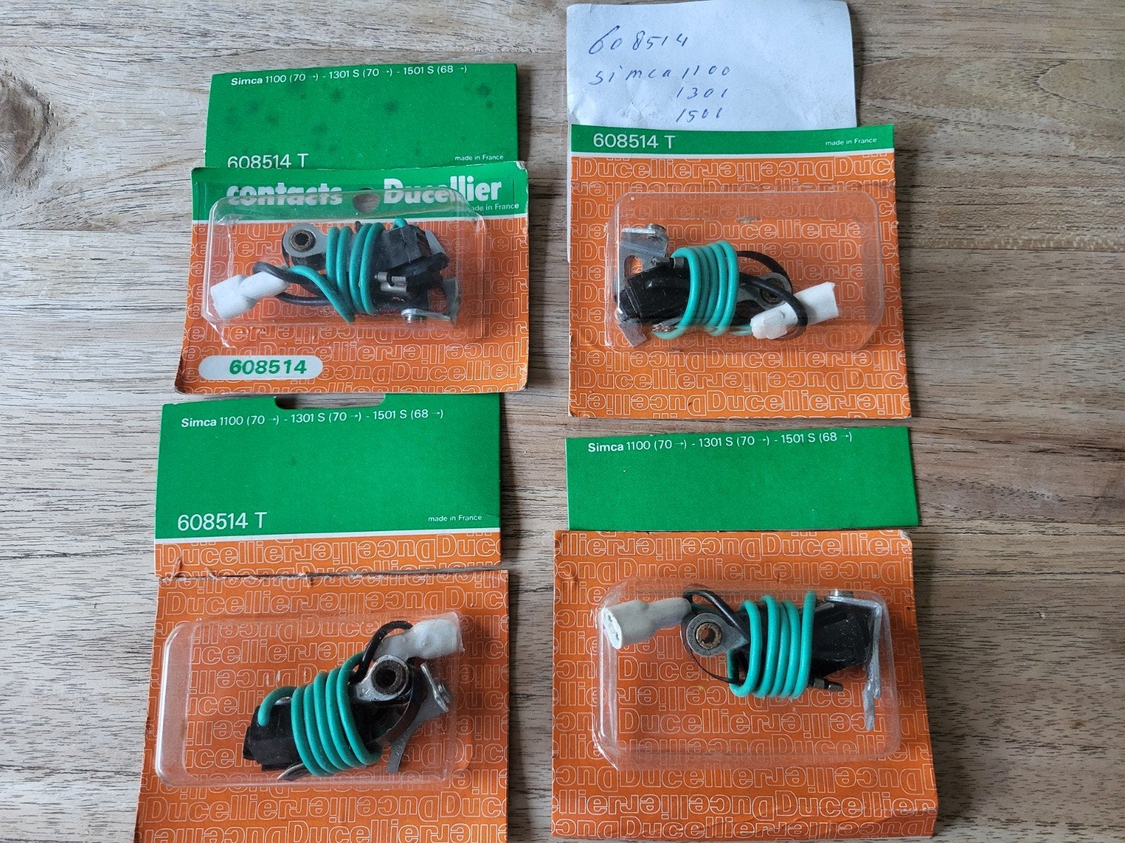 Contactpuntset voor o.a. Simca  1100 1301 1501, Auto-onderdelen, Ophalen of Verzenden, Nieuw, Oldtimer onderdelen